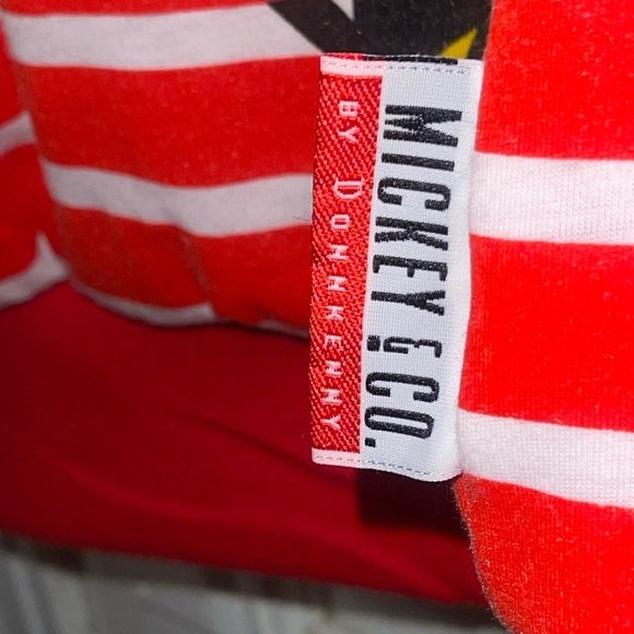 EUC Vintage Disney Red Mickey Mouse Women’s Reversible Sweatshirt - Picture 6 of 8